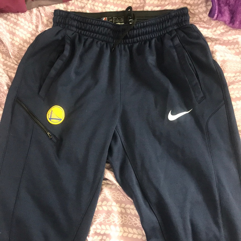 Warriors dark blue sweats